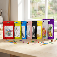 Sacs refermables en Mylar imprimés sur mesure, résistants à l'humidité, pour l'emballage de gelées et d'aliments, couleur/taille/épaisseur personnalisées, OEM/ODM disponibles