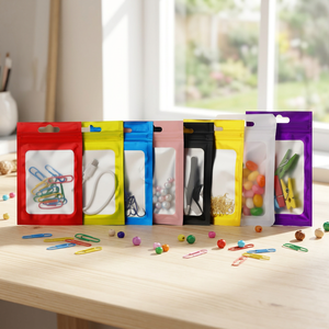 Custom Printed Moisture Proof Mylar Zipper <b>Bags</b> for Jelly & Food Packaging Custom Color/Size/Thickness OEM/ODM Available - Product Image 2