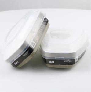 6200 masker Anti <span class=keywords><strong>Gas</strong></span> silikon, <span class=keywords><strong>Respirator</strong></span> debu setengah wajah dengan 6001 kartrid <span class=keywords><strong>Gas</strong></span> untuk bahan kimia - Product Image 3