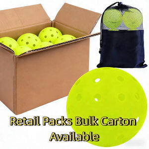 Balles de <span class=keywords><strong>pickleball</strong></span> Franklin X40 Style Outdoor 40 trous compatibles moulage rotatif polymère PE durable directement de l'usine sans bordure - Product Image 5