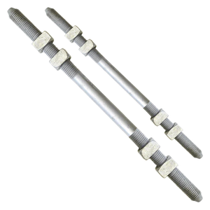 Quan Pham - Perno de Suspensión para Cables de 3/4'' x 10'', Galvanizado en Caliente, Resistencia Mínima a la Tracción de 13,550 lbf, Alta Calidad - Product Image 2