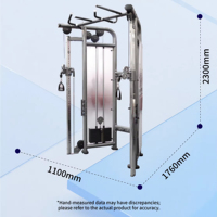 Appareil de musculation fonctionnel à charges réglables pour usage commercial en salle de sport, en métal sécurisé, pour exercices de Pec Fly, de bras, de poitrine et de dos