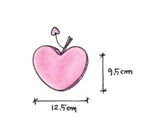 Ví Da Thật Hình Trái Tim Cho Nữ, Có Khóa Kéo, Cỡ Nhỏ Dễ Thương - Product Image 6