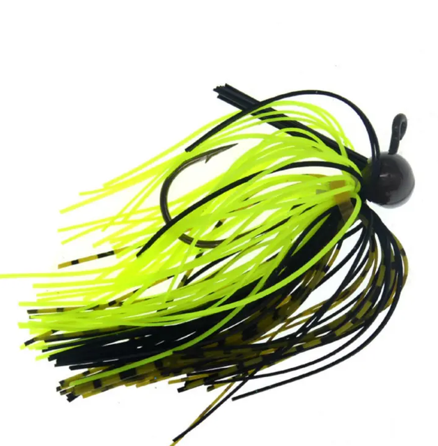Wholesale High Quality Multi Color Spinner Bait Jig Bass Fishing Lure 15g Lead Flipping Jig Heads with 3D Lure Eyes Synnex