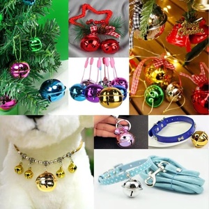 Giá Cả Thuận Lợi Đầy Màu Sắc <span class=keywords><strong>Mini</strong></span> Nhỏ Sắt Chuông Thủ Công Kim Loại Jingle Chuông Cho Xmas Cổ Áo Chuông Móc Khóa Lễ Hội Trang Trí - Product Image 6