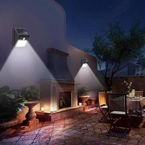 30 <b>LED</b> Solar Battery Powered <b>Led</b> Outdoor Wall <b>Lights</b> Interaction Sconce Lamp With <b>Motion</b> <b>Sensor</b> WADE-JS024 Solar Wall <b>Light</b> WADE - Product Image 3