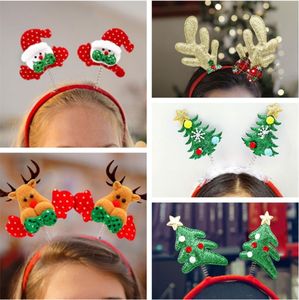 Arbre de noël père noël étoile bonhomme de neige ours polaire wapiti bois de cerf bandeaux tête porte des accessoires <span class=keywords><strong>photo</strong></span> pour décor de fête de joyeux noël - Product Image 5