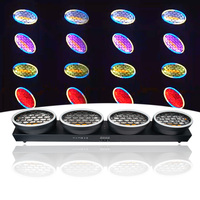 Luz LED de escenario 4x40W RGB COB tipo árbol con control DMX512 para KTV, bares y salones de banquetes.