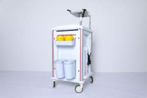 Mt Medische Apparatuur Ziekenhuismeubilair Abs Medische Verpleegkar Noodtrolley Voor Patiënten - Product Image 3