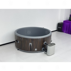 Jacuzzi Inflable Portátil Redondo para 6 Personas, Bañera <span class=keywords><strong>de</strong></span> Hidromasaje y <span class=keywords><strong>Piscina</strong></span> SPA para Adultos, Niños y Familias - Product Image 6