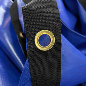 Yitex 27 '* 20' Vinyle Bâche Bois Rabat Drop Côté 1 Poche 3 Rangée Sangle D-ring Rouleau Transfert Remorque Dump System - Product Image 3