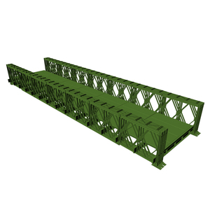<span class=keywords><strong>Puente</strong></span> <span class=keywords><strong>Bailey</strong></span> Prefabricado de Acero a Precio Económico de Fábrica - Product Image 5