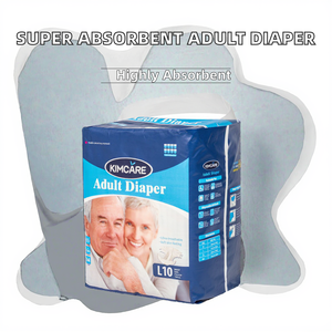 Vente en gros usine : Couches jetables pour adultes de haute qualité, super absorbantes, avec film PE imprimé et protection anti-fuites 3D, pour hommes et femmes âgés - Product Image 2