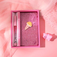 Vente en gros d'agenda couverture PP Kawaii animal Organisateur d'agenda taille A5 carnet d'agenda avec classeur à anneaux et couture en selle