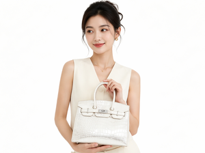 DEJURIOR Nouveau Sac <span class=keywords><strong>à</strong></span> Main Tendance Brillant Effet Croco de Luxe pour <span class=keywords><strong>Femme</strong></span>, Sac <span class=keywords><strong>à</strong></span> Bandoulière en Cuir PU Brillant de Haute Qualité avec Poignée Supérieure pour Dames - Product Image 5