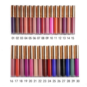ลิปสติกเนื้อแมทแบบน้ำ ติดทนนาน กันน้ำ สีชัด ฉลากส่วนตัว - Product Image 2
