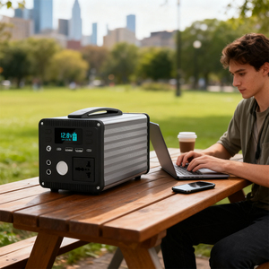 Best Selling 200W 168Wh Outdoor <b>Camping</b> Portable Power Station Home Backup Solar <b>Generator</b> LiFePo4 Battery With 30W Solar Panel - Product Image 6