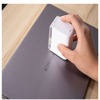 Yaomatec Printer makanan genggam 1200DPI, Printer kopi Mini WIFI/USB jaringan tiga warna 13*11*6cm
