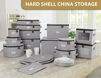 Tissu de cuisine/Organisateur de porte-assiettes multifonctionnel durable pour le stockage et le transport Protéger les plats/tasses
