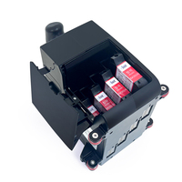 Impresora de Etiquetas de Inyección de Tinta Portátil de 100 mm con Pantalla Táctil, Semiautomática, a Batería, para Codificación de Letras Grandes en Tarjetas y Materiales Flexibles