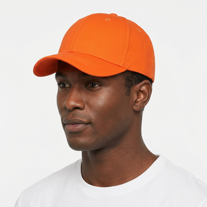 Gorra de Béisbol de Color Sólido con Visera Corta, Ajustable, Transpirable e Impermeable, Protección Solar para Hombre, Bordado 3D, Lavada, para Primavera/Verano - Product Image 1