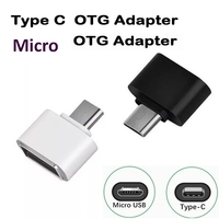 Adaptor Mini Micro USB OTG 5 Pin ke USB 2.0 Mini Kompatibel dengan Type-c Type C OTG USB 3.0 Universal untuk Samsung Android Tablet