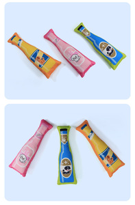 Giocattoli per cani in peluche di cotone con design OEM ODM, regalo di compleanno, giocattolo morbido e cigolante per la dentizione, simpatico animale uccello, personalizzabile con logo - Product Image 5