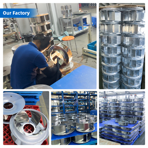 Seemtek tùy chỉnh ly tâm bánh xe lạc hậu nghiêng hợp kim cánh quạt ly tâm - Product Image 5