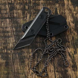 Outdoor Mini Necklace Straight Knife Pocket Knife Key <b>Box</b> Cutter <b>Box</b> Cutter Office Pencil <b>Letter</b> Opener <b>Box</b> Cutter - Product Image 4