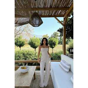 Lightweight for Cream <b>Pants</b> <b>Suit</b> Printed Solid Fabric XXL/XL Fitness/Shirt Size - Product Image 4