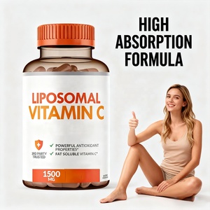 Oem/ODM Tùy Chỉnh Liposomal Vitamin C Viên Nang Hấp Thụ Cao Vitamin C Phức Tạp Mạnh Mẽ Chất Chống Oxy Hóa Hỗ Trợ Cho Người Lớn - Product Image 5
