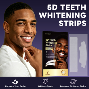 Bandes blanchissantes Contour Fit 7 pièces – Traitement blanchissant à domicile – Élimine les taches quotidiennes – Améliore l'esthétique du sourire – Soins bucco-dentaires – Vente en gros - Product Image 1