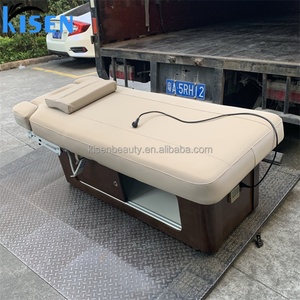 Kisen High-quality Luxury Spa <b>Bed</b> Electric Adjustment Multi Purpose Beauty Massage <b>Bed</b> for SPA Shop <b>Lash</b> Chair - Product Image 3