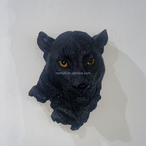 Arte animale moderna parete decorazioni scultura animale <span class=keywords><strong>lupo</strong></span> animale scultura 3 D parete parete statua artrite scultura - Product Image 6