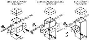 Valla de hierro forjado y paneles de acero galvanizado de alta calidad, diseño de valla metálica, gran oferta - Product Image 3