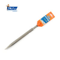 Outils Rlt en gros, vente chaude, jeu de burins plats SDS-Max pour bois, béton, pierre naturelle, maçonnerie, outils à main pour le travail du bois