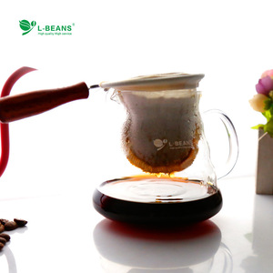 ถุงกรองกาแฟแบบเท L-Beans ด้ามไม้ ผ้าฟลานเนล ขนาด 86 มม. ขนาดเล็ก-ใหญ่ สีพื้น - Product Image 3