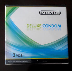 Günstige Großhandel Genießen Sie empfindliche Kondom Verpackung Filmrolle quadratische Typ männliche Kondom - Product Image 6