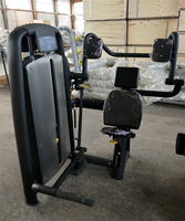 Équipement de fitness de gymnastique commerciale assis pull bras Machine musculation broche chargée dos tirer sur la Machine