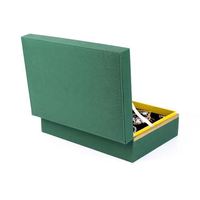 Boîte à bagues en bois petite, boîtes à bijoux à un trou, présentoir en bois, grande boîte à bijoux en bois