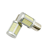 Luz LED de freno para coche, decodificador CANBUS T20, 6800lm, 68W, BA15S, W21, 7443