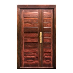 Portes d'<span class=keywords><strong>entrée</strong></span> <span class=keywords><strong>de</strong></span> sécurité en grain <span class=keywords><strong>de</strong></span> bois PPD Portes <span class=keywords><strong>de</strong></span> livraison rapide pour les entrées principales Autres portes - Product Image 4