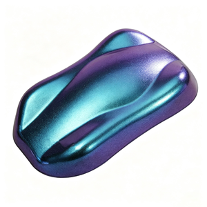 Poudre irisée Hypershift effet caméléon aurore, brillante, laser optique, super changeante de couleur, pigment inorganique hautement pigmenté pour voiture - Product Image 1