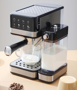 Espresso <b>Coffee</b> Maker <b>Machine</b> 20 Bar Pump Commercial Semi-<b>Automatic</b> Stainless Steel Household Car Use US Sale Semi-<b>automatic</b> Cof - Product Image 6