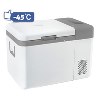 Congélateur portable Refport 25L à hélium ultra basse température -45°C avec dégivrage manuel, refroidisseur Stirling pour le stockage en laboratoire et à l'hôpital