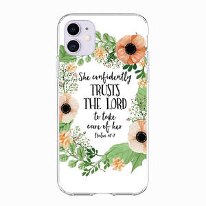1000 + Conceptions Personnalisé Bible Citations <span class=keywords><strong>Christ</strong></span> TPU Silicone Cas pour iPhone 11 12 13 14 15 Pro Max UV Impression Sublimation Téléphone Cas - Product Image 2