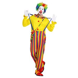 Disfraz de Payaso de Dibujos Animados para Fiesta de Carnaval, Halloween, Cosplay, TV y Cine, 100% Poliéster, Disfraz Elegante para Hombre Adulto, Talla Personalizada - Product Image 2