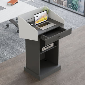 Petit bureau de réception moderne Discours de l'<span class=keywords><strong>hôte</strong></span> podium Salle de <span class=keywords><strong>réunion</strong></span> Bureau de réception Caissier <span class=keywords><strong>à</strong></span> <span class=keywords><strong>la</strong></span> réception Comptoir spa personnalisé - Product Image 2