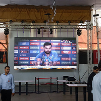 Kapalı Mini mikro LED 3D ekran Poster LED standı ekran Video duvar LED işaretleri açık programlanabilir streç ekran