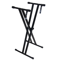 Wholesale Musical Instrument Portable Double X Bracket Adjustable Piano Music Keyboard Stand